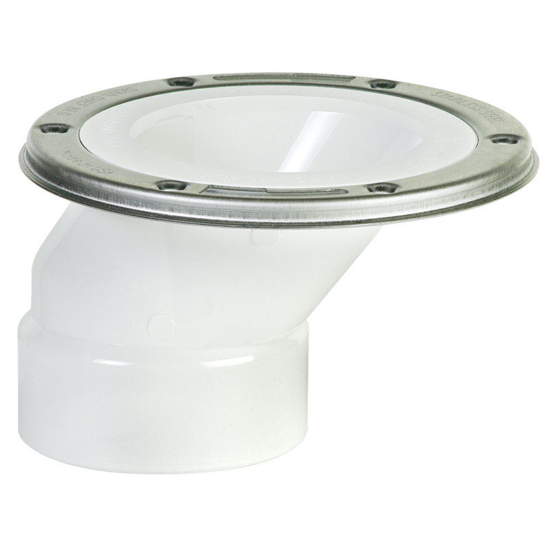 Sioux Chief FullFlush PVC Offset Closet Flange 3 in. VSHE4235412,