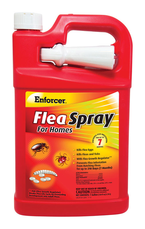 Enforcer Flea Spray for Homes Insect Killer For Fleas and Ticks 1 gal