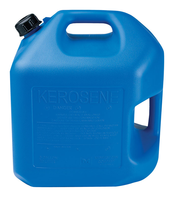 Midwest Can Plastic Kerosene Can 5 gal. VSHE7310071, 7600