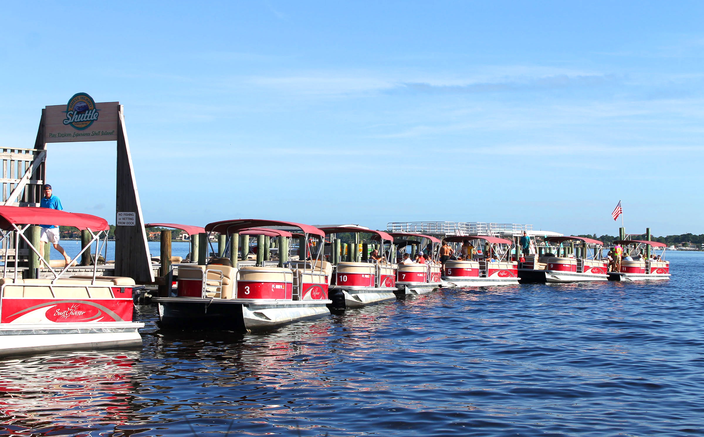 Panama City Beach Pontoon Rentals Boat Rentals Shell Island