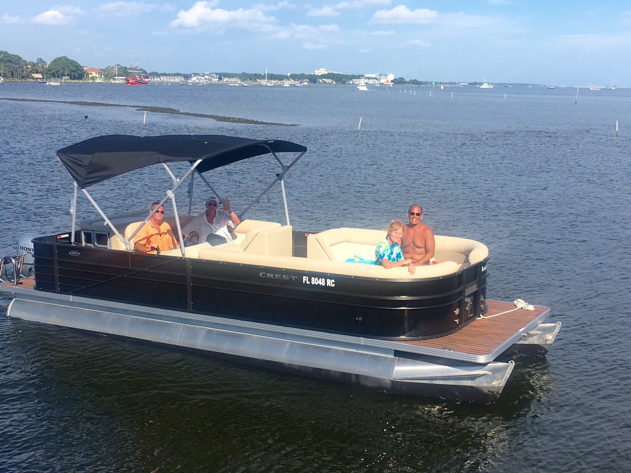 90HP Boat Rentals Shell Island Tours