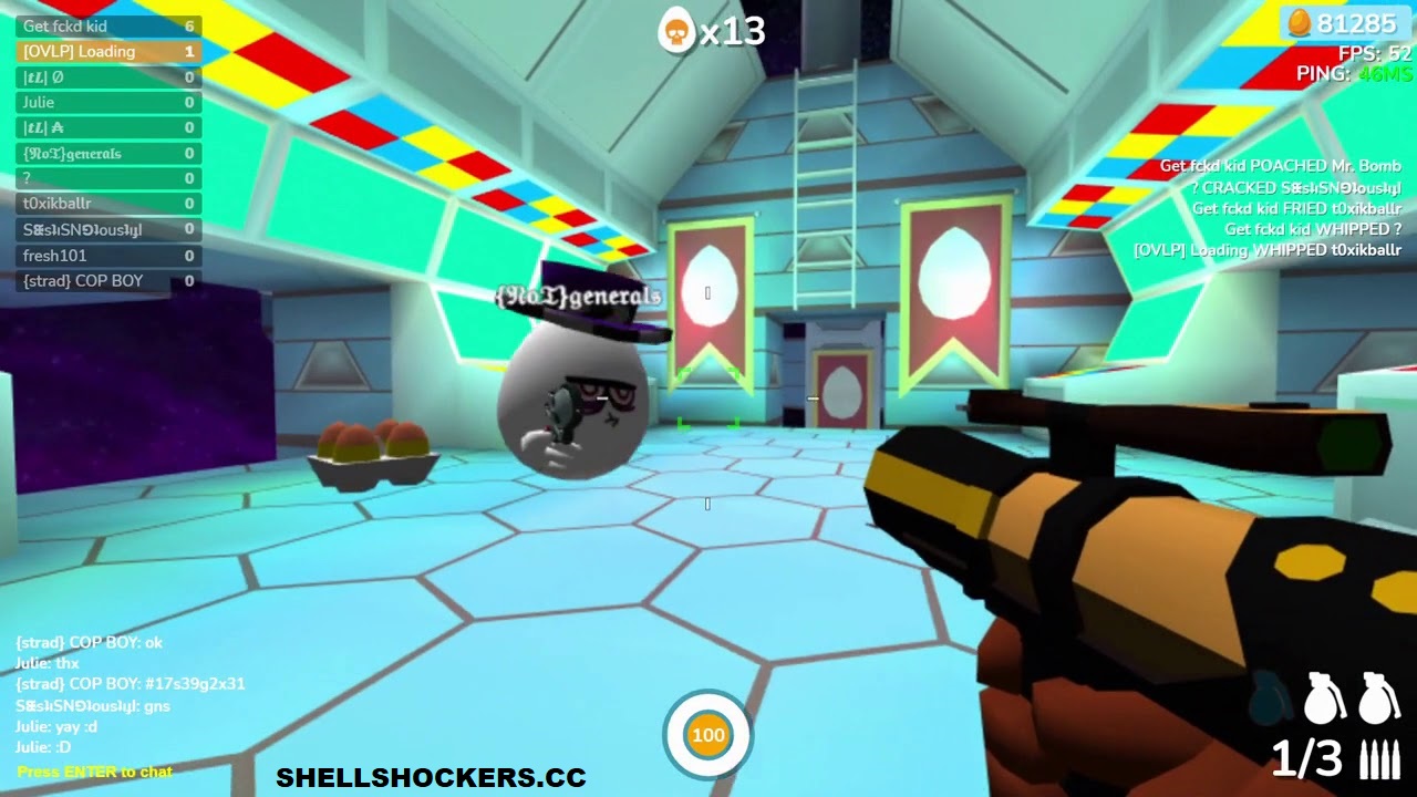 Shell Shockers Multiplayer Play Online