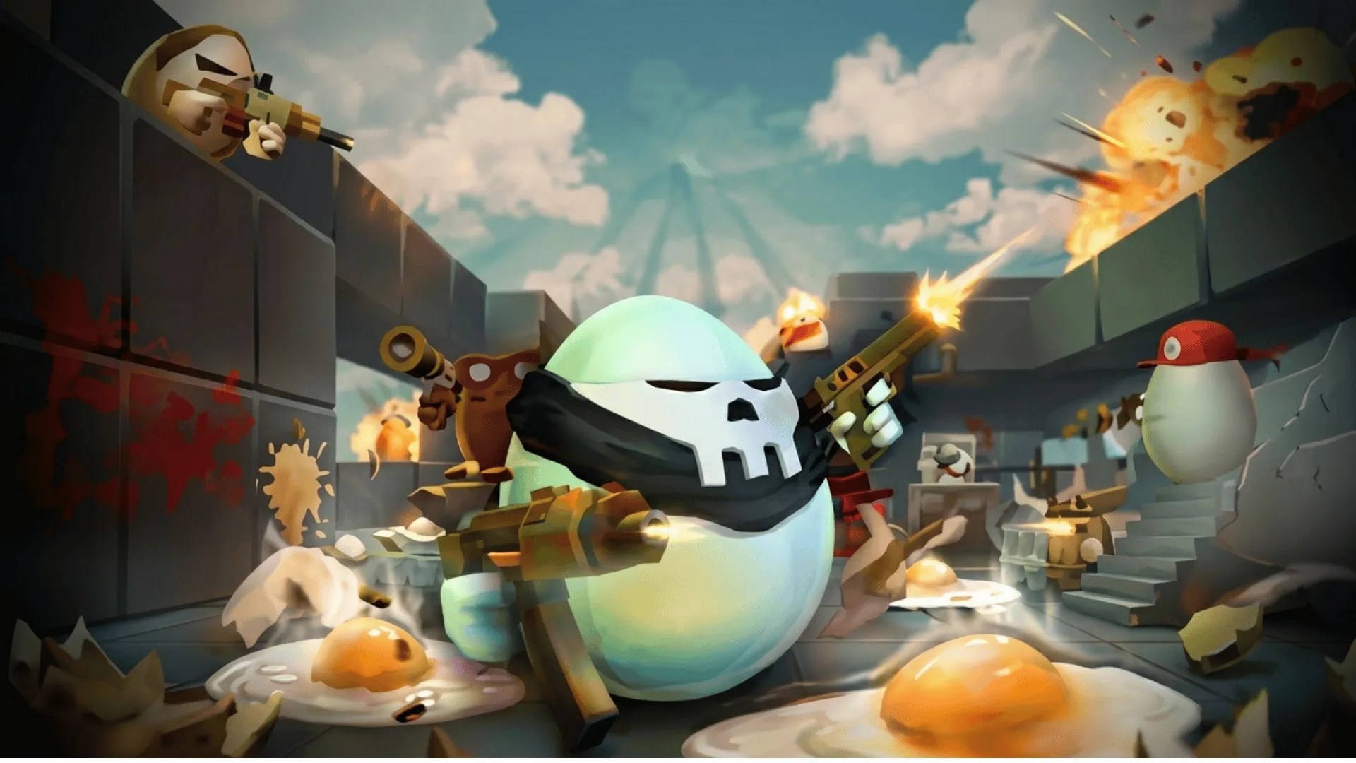Shell Shockers Unblocked Play Free Online Egg Shooter Game