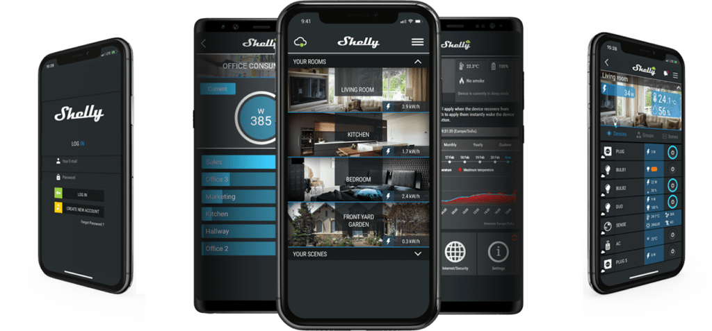 Shelly Cloud Mobile App - Shelly SA