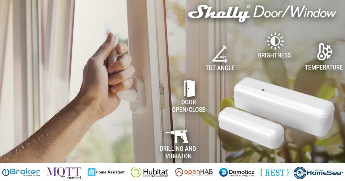 Shelly Door/Window 2 | Shelly Store UK | Smart Home Automation
