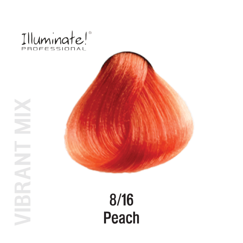 Illuminate! 8/16 Peach Hair Dye Shellz Professional Hair Products