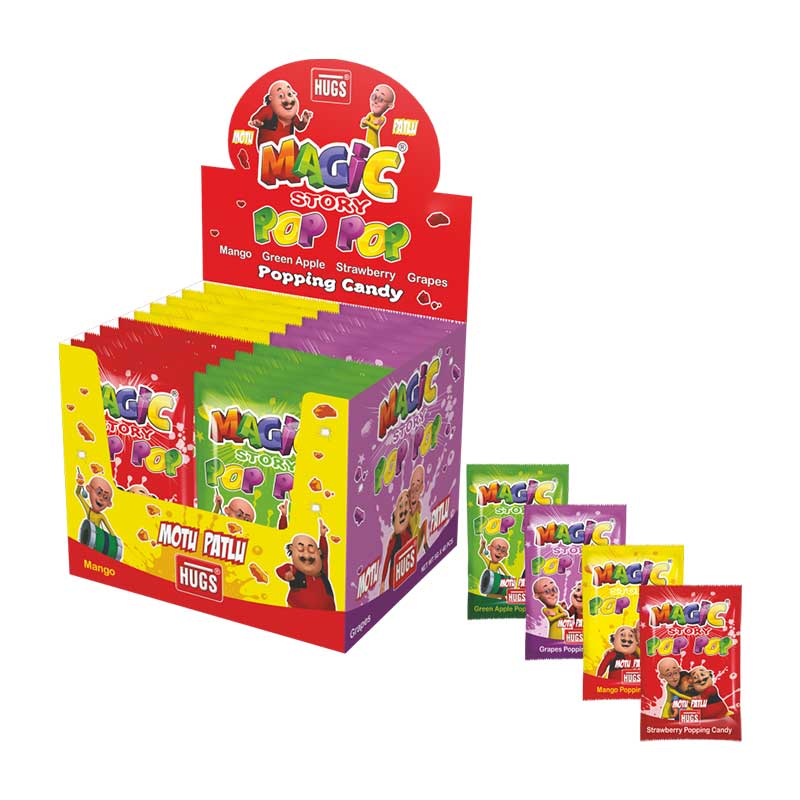 MAGIC STORY POPPING CANDY BOX 40pcs Shellz India