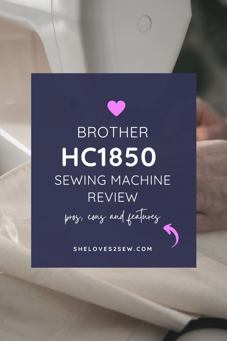 Brother HC1850 Computerized Sewing Machine