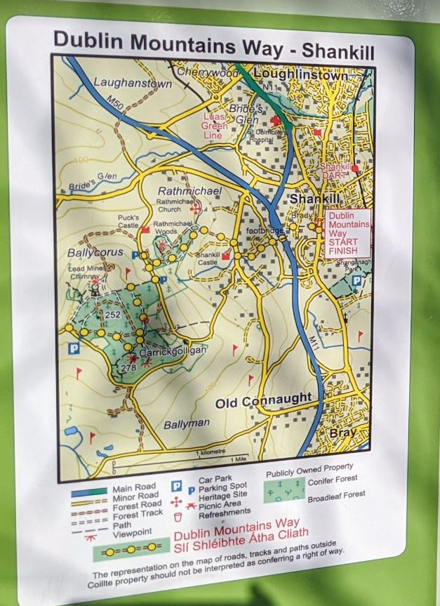 Dublin Mountains Way Day 1 Shankill to Carrickgollogan Life's