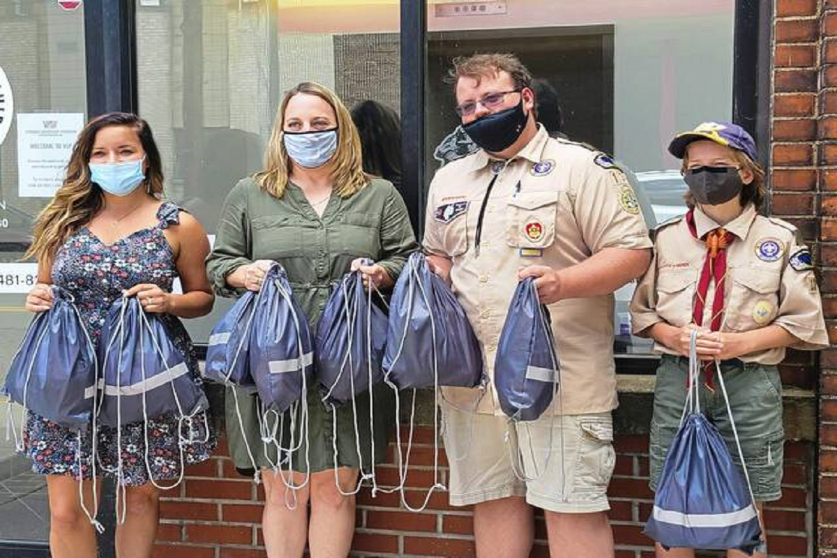 Eagle Scout Assembles Care Packages for Homeless