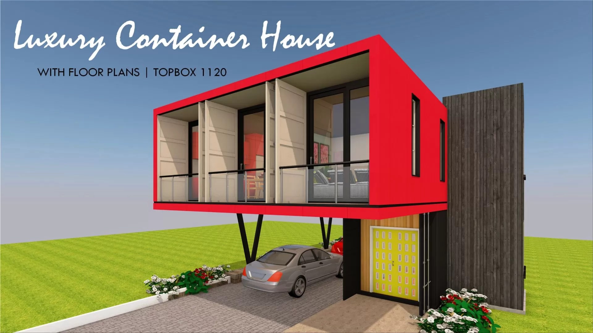 Shipping Container Home 2 Story