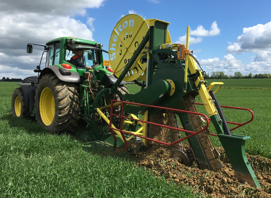Agricultural Drainage Machinery Sheltons Drainage