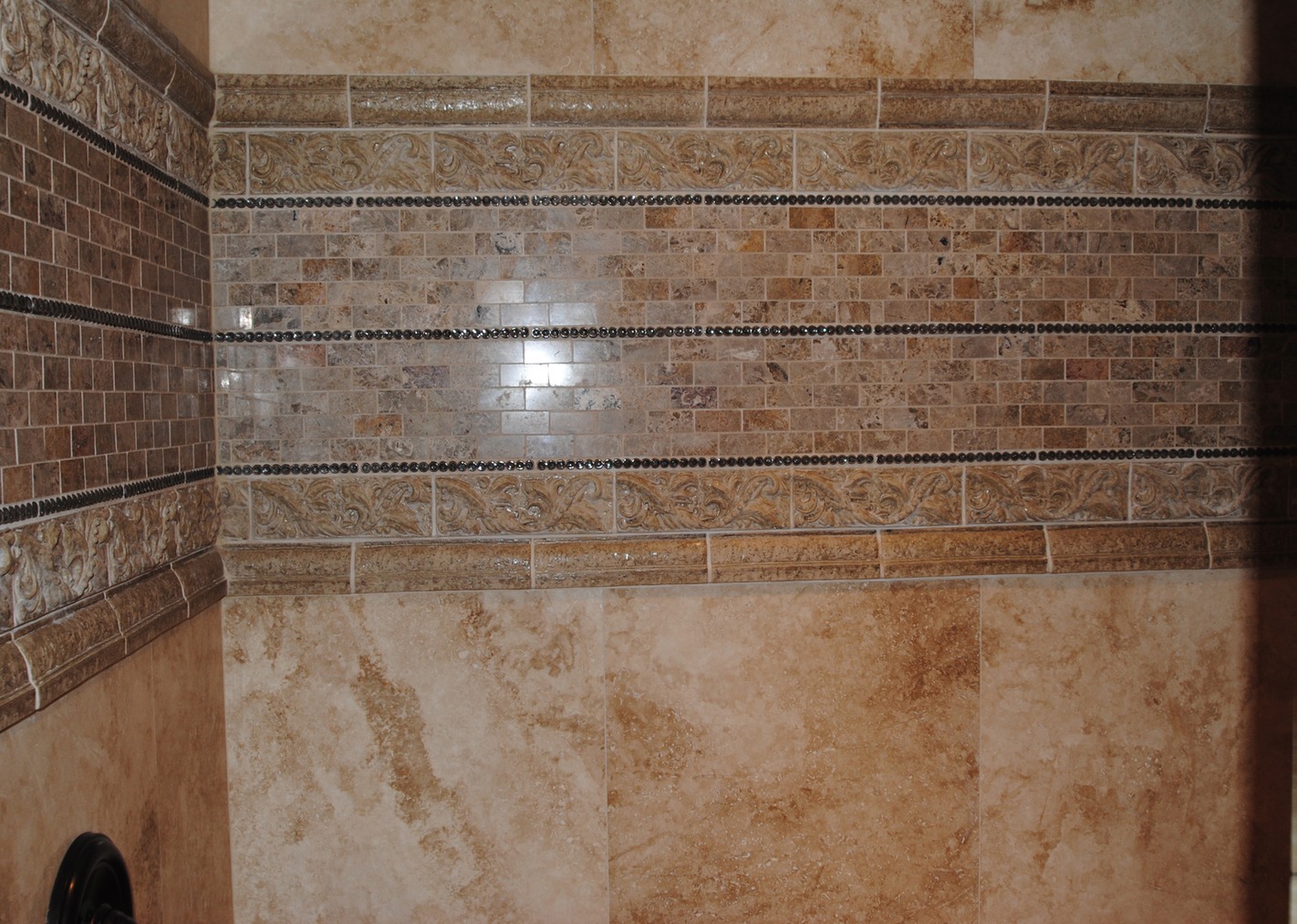 shower border shelton TILE
