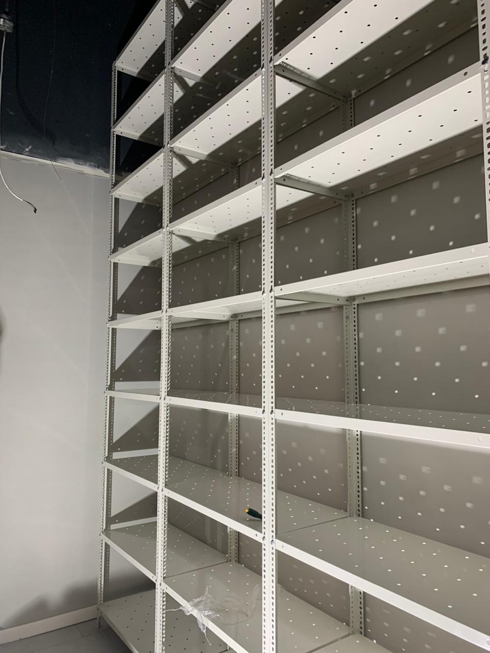 No.1 slotted angle shelving supplier in dubai Best Shelving Company