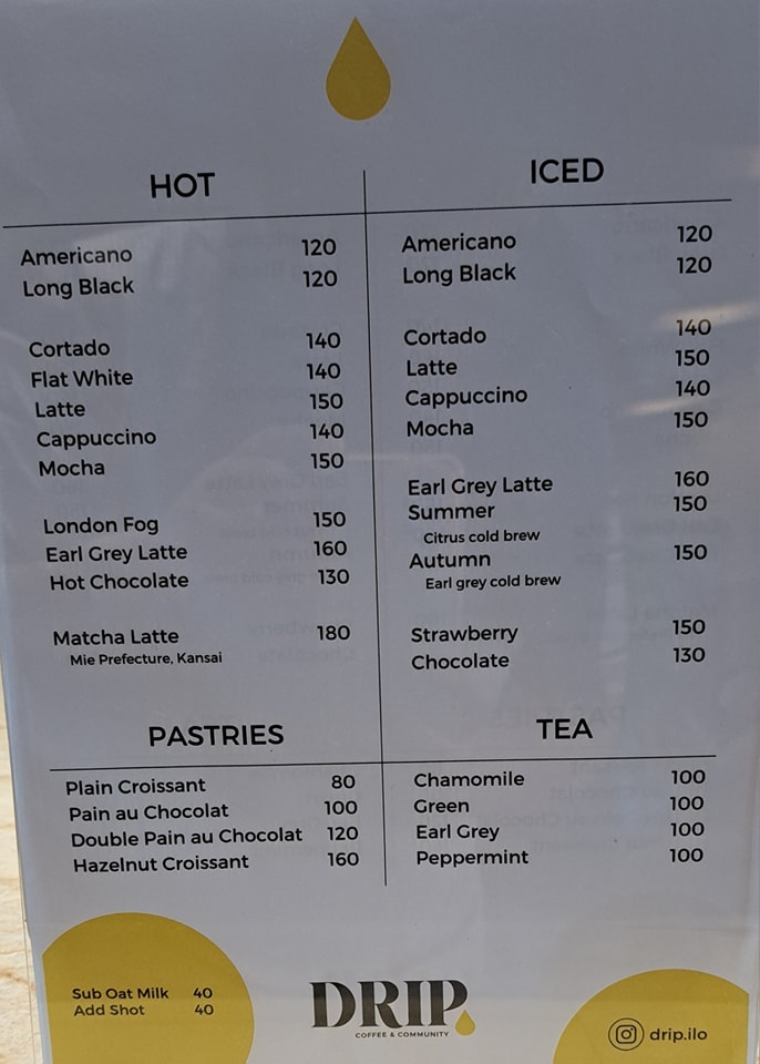 Drip Cafe Grab a Hot or Iced Drink Iloilo Blogger