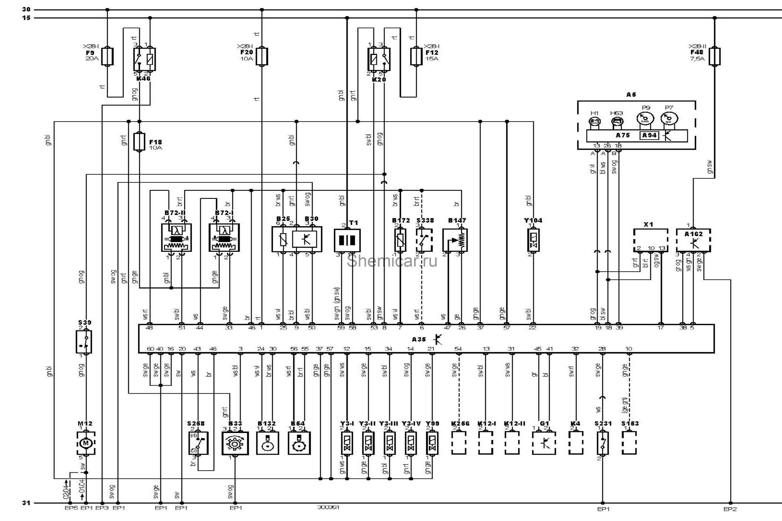 Схема ford connect transit 92 фото
