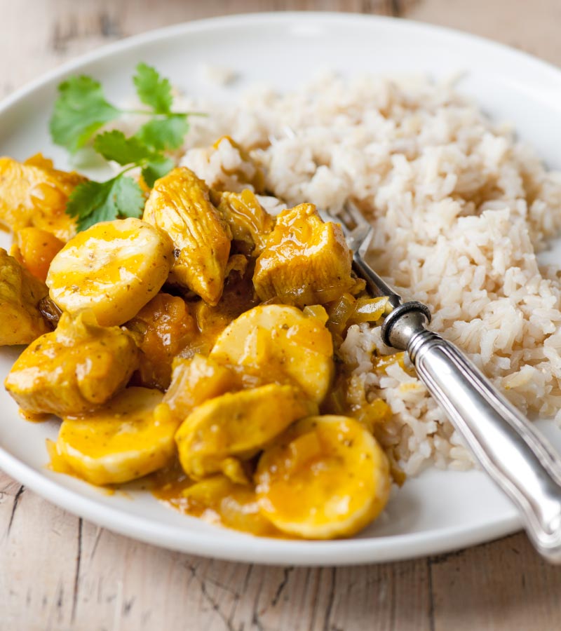 Chicken & Banana Curry Shemin's Indian Recipes