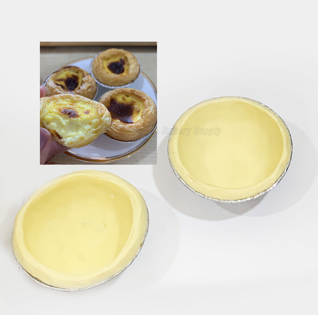 SD Portuguese Egg Tart Shell 12pcs Sheng Da Food Service