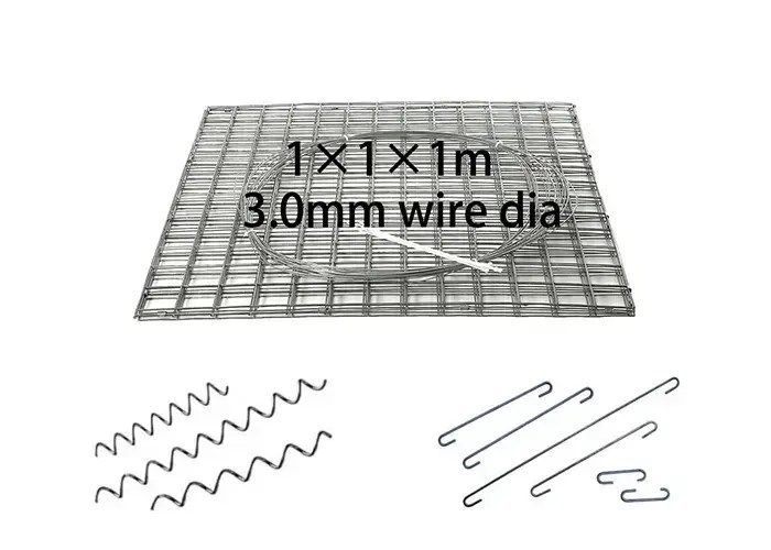 How To Assemble A Gabion Basket Step By Steps (with videos) Shengsen