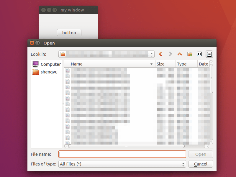Python PyQt5 QFileDialog 開啟檔案對話框 ShengYu Talk