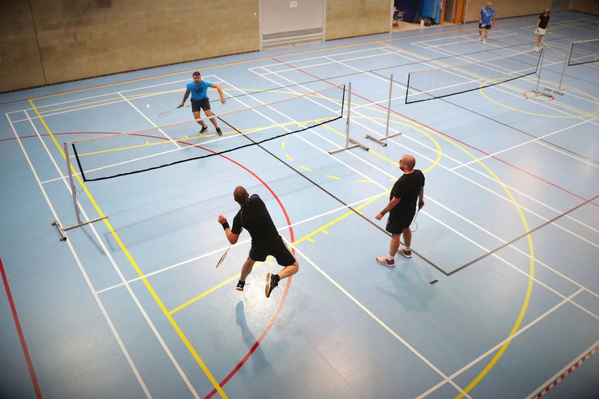 Badminton court hire in Milton Keynes Shenley Leisure Centre