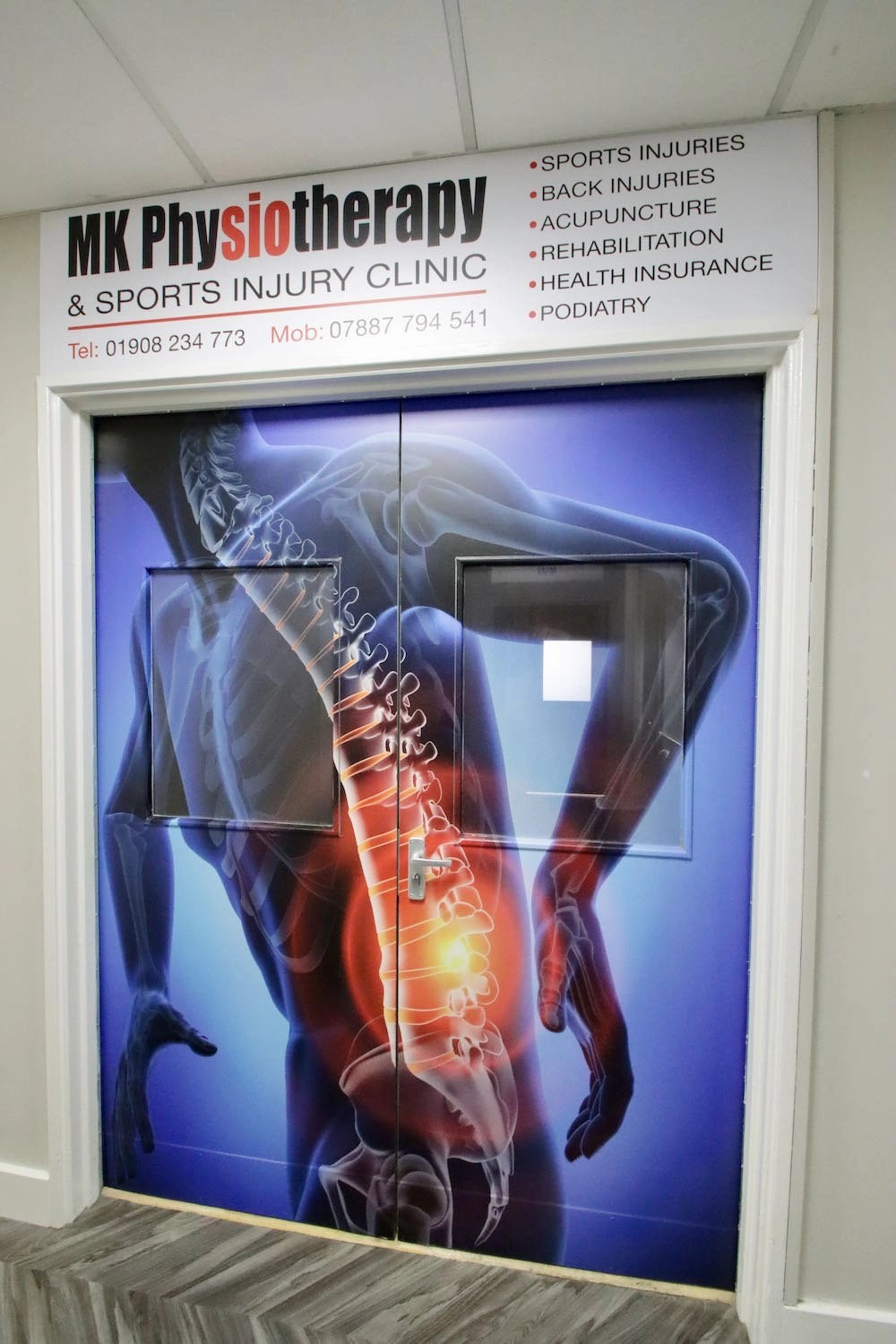 Physiotherapy Shenley Leisure Centre