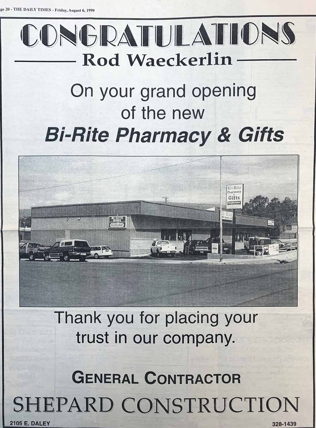 Commercial Contractor in Rawlins, WY Shepard Construction