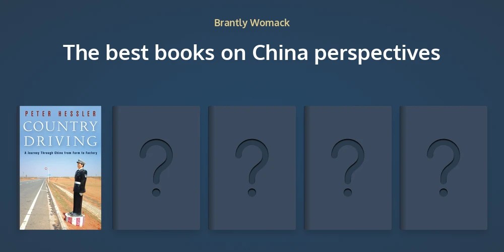 The best books on China perspectives