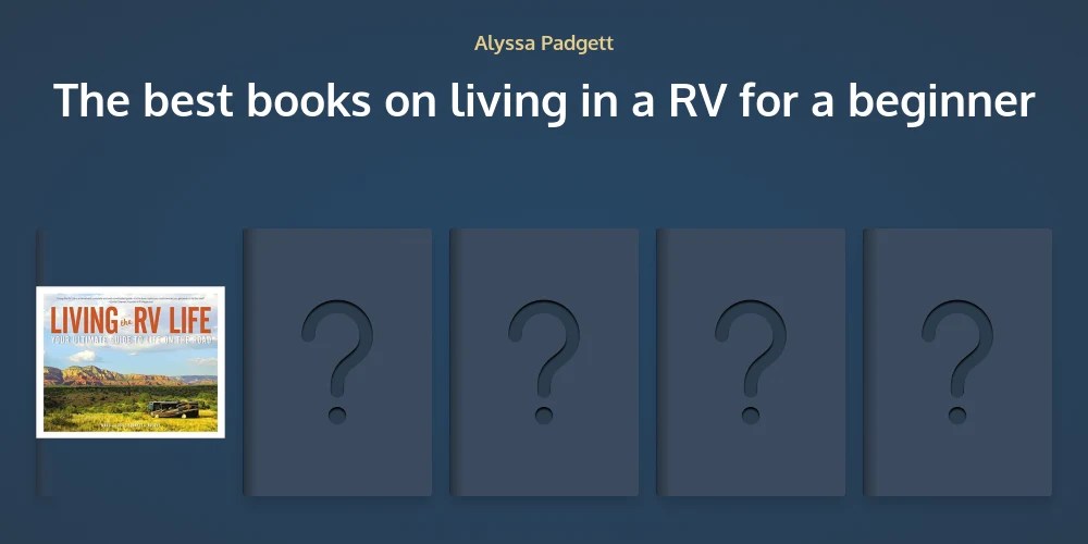 The best books on living in a RV for a beginner