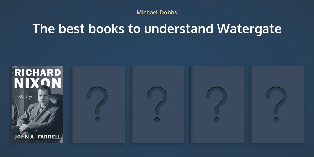The best books to understand Watergate