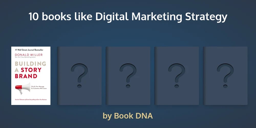 100 handpicked books like Digital Marketing Strategy (picked by fans)