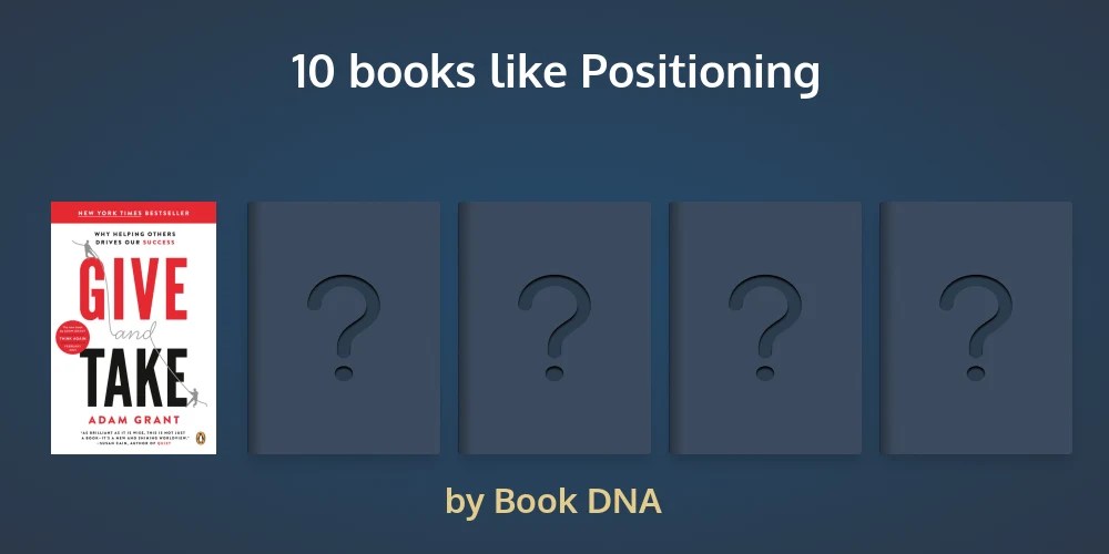 100 handpicked books like Positioning (picked by fans)