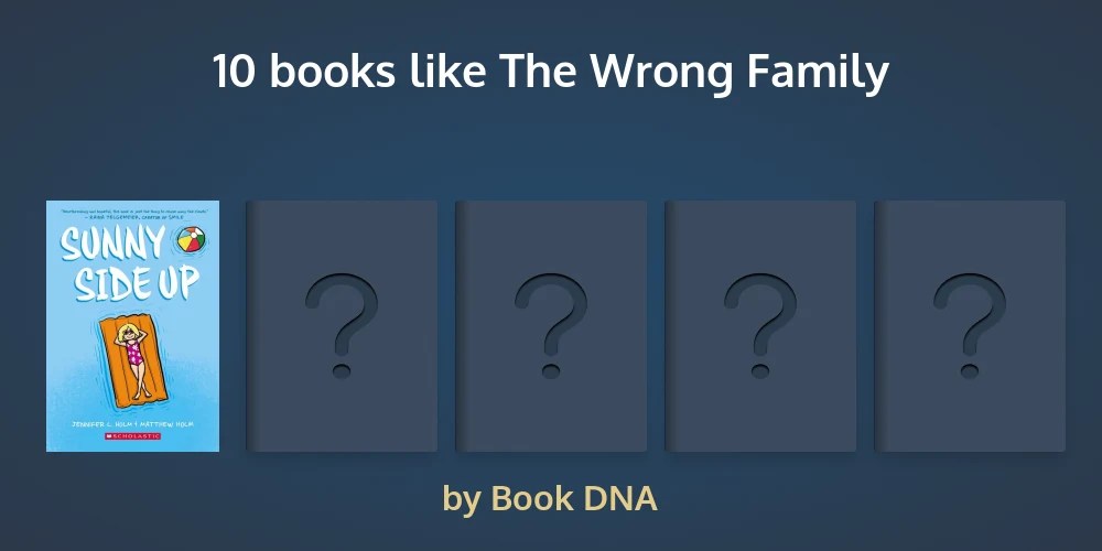 100 handpicked books like The Wrong Family (picked by fans)