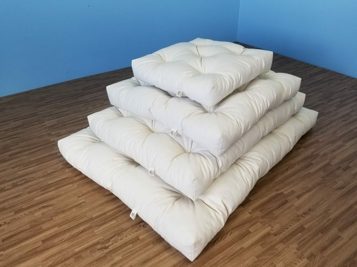 Wooly Paws Ped Bed (w/out Cover) Toxin Free Wool Bed for Dogs