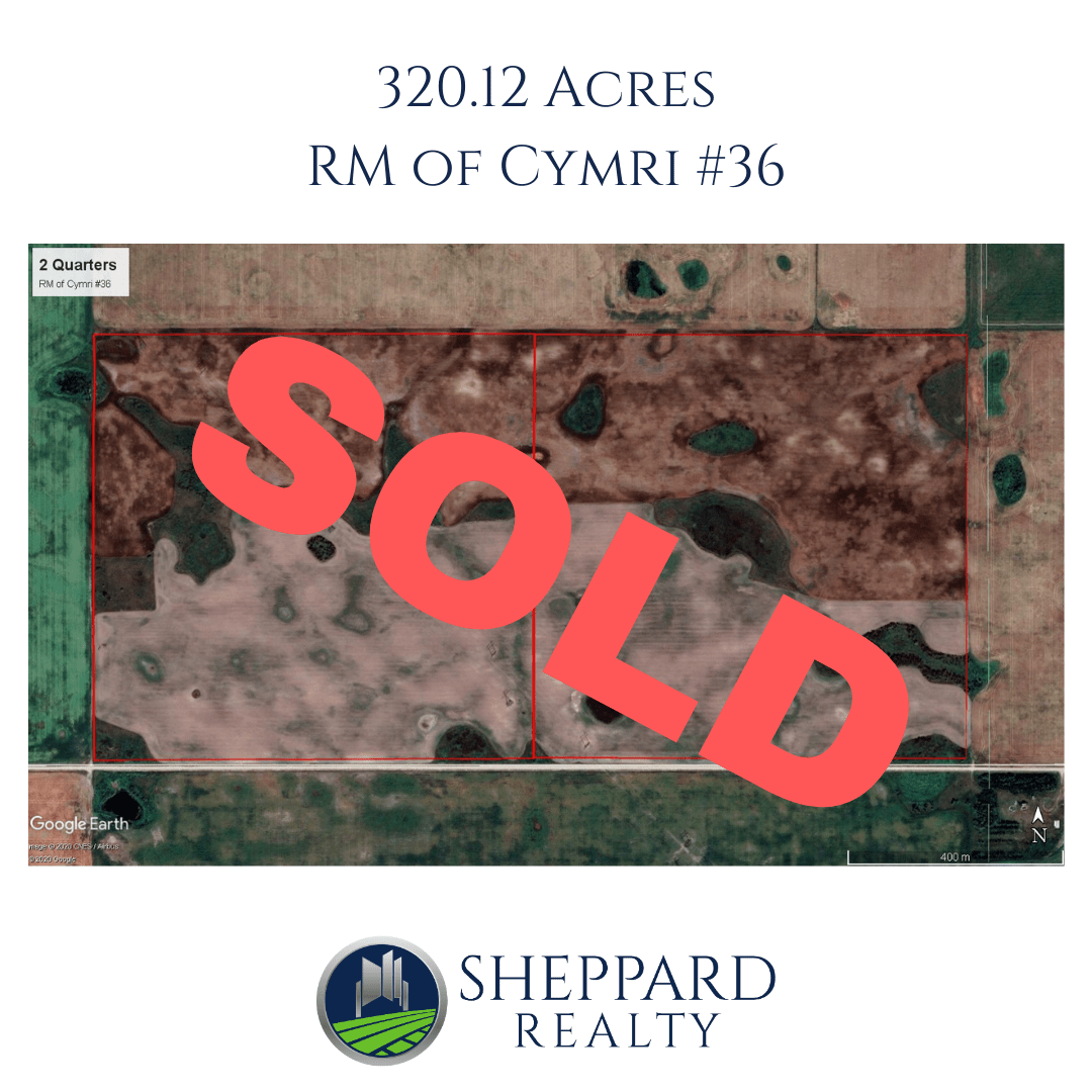 SOLD! 320 Acres Near Macoun, SK Sheppard Realty