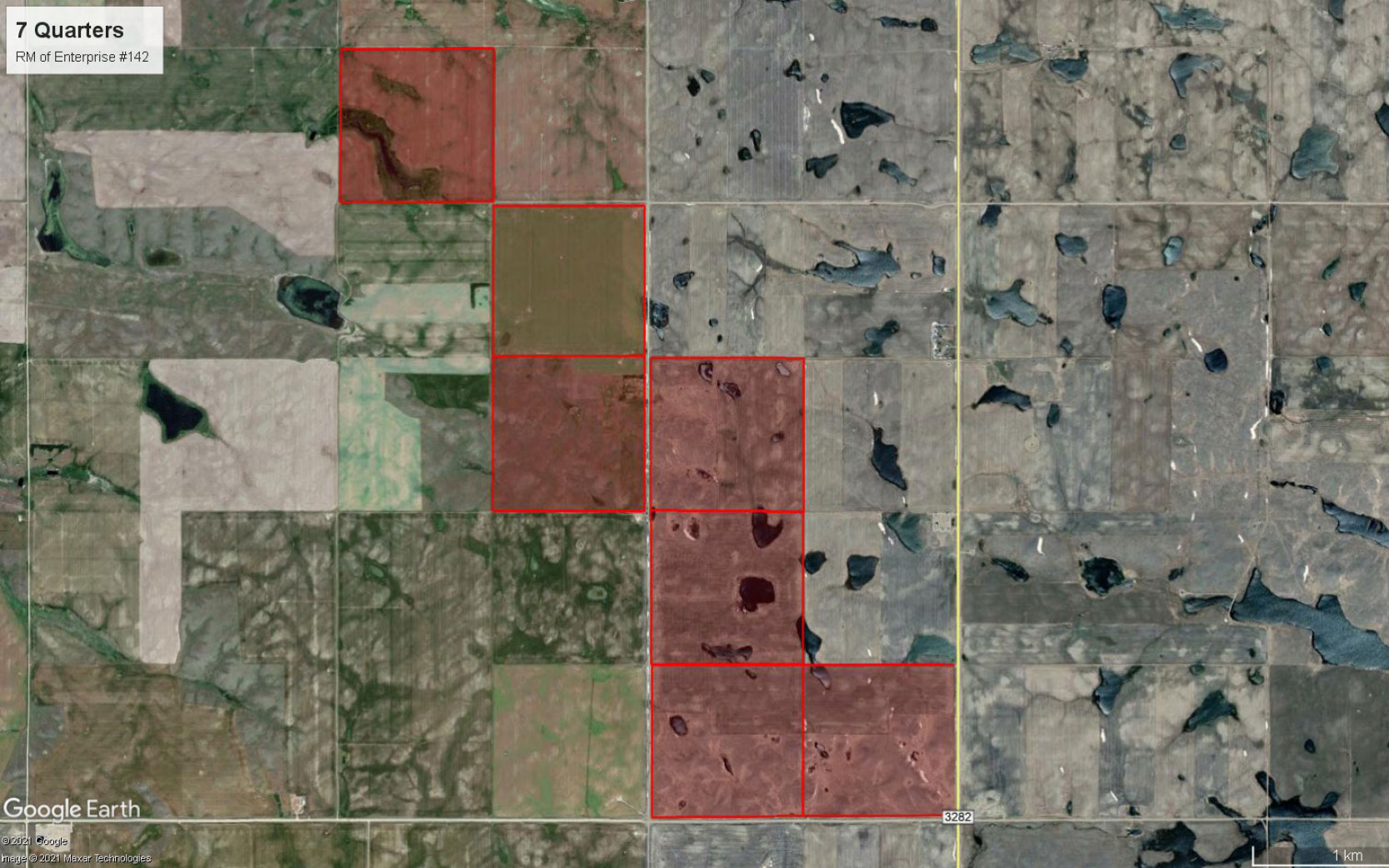 NEW LISTING! 7 Quarters Near Richmound, SK! Sheppard Realty