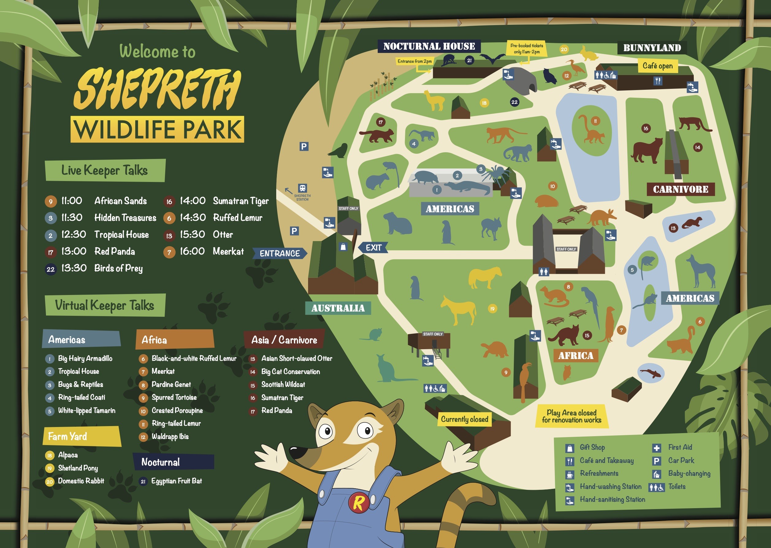 Your Visit During COVID19 Shepreth Wildlife Park