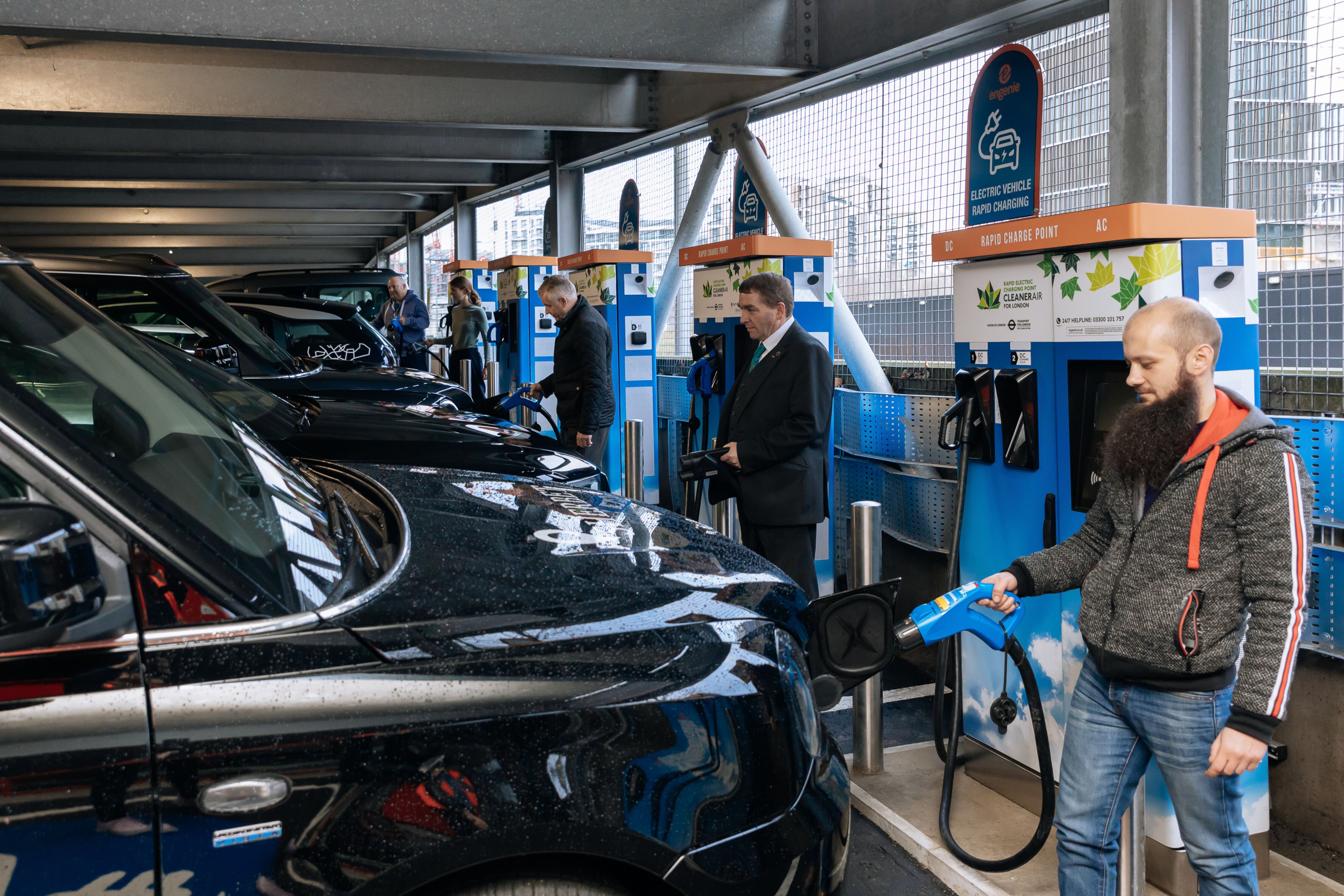 London’s first rapid electric vehicle charging hub powered by Engenie