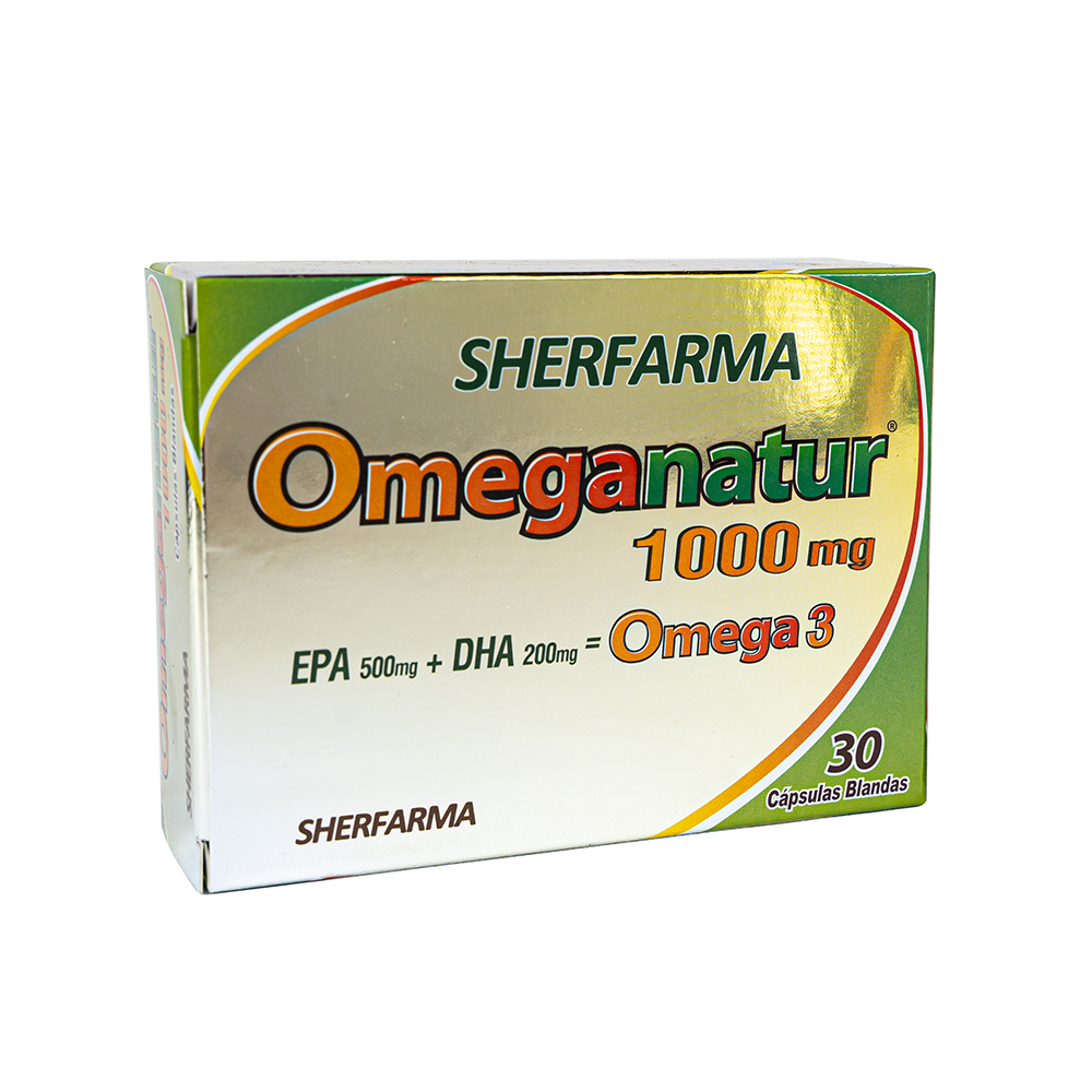 OMEGANATUR CAJA x30 CAPSULAS Omega 3 SHERFARMA
