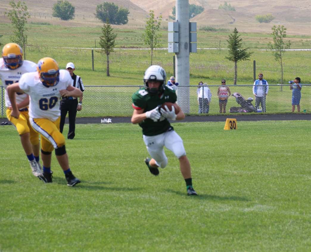 Sheridan JV at Tongue River Football Video Highlights 2021 Sheridan Media