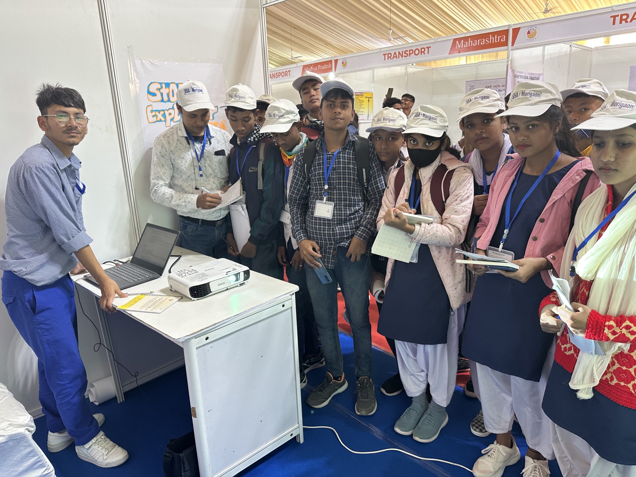 Five Tibetan Students Representing CTA Participated in the 49th RBVP