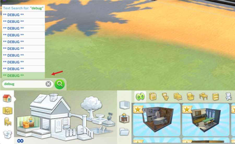 Sims 4 Hidden Objects Cheat & Debug Objects Cheat Free Debug Items