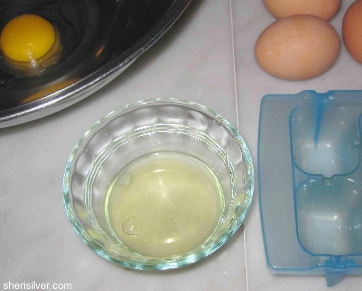 freezing egg whites