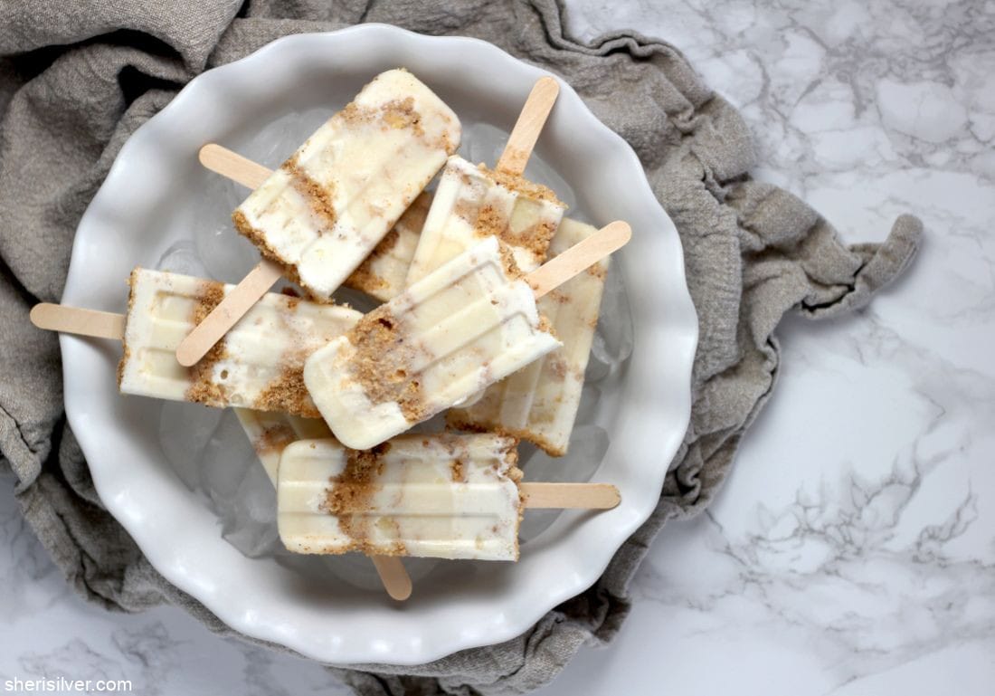 pop! goes my summer apple honey popsicles Sheri Silver living a