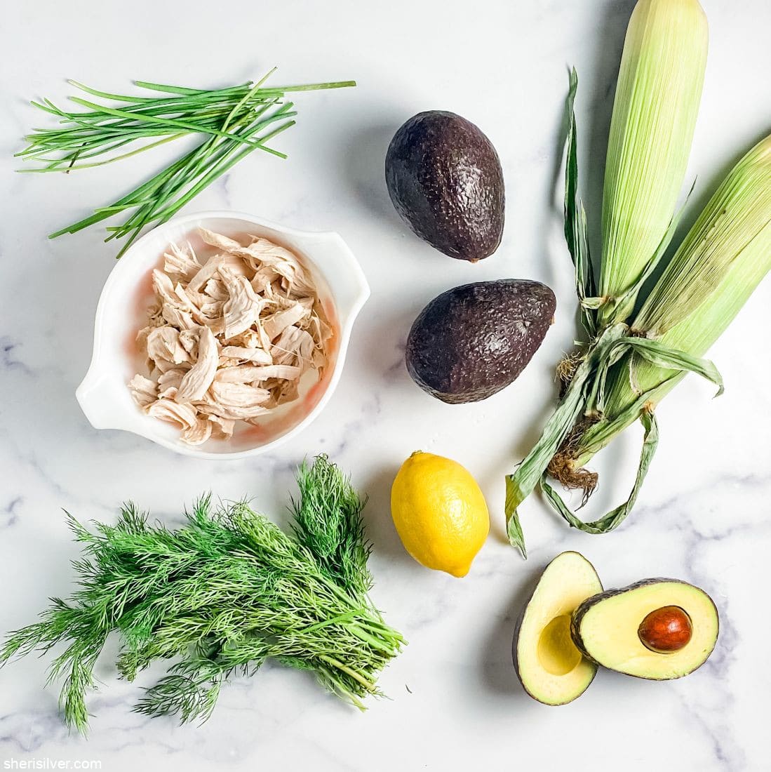 mayo free chicken salad Sheri Silver living a welltended life