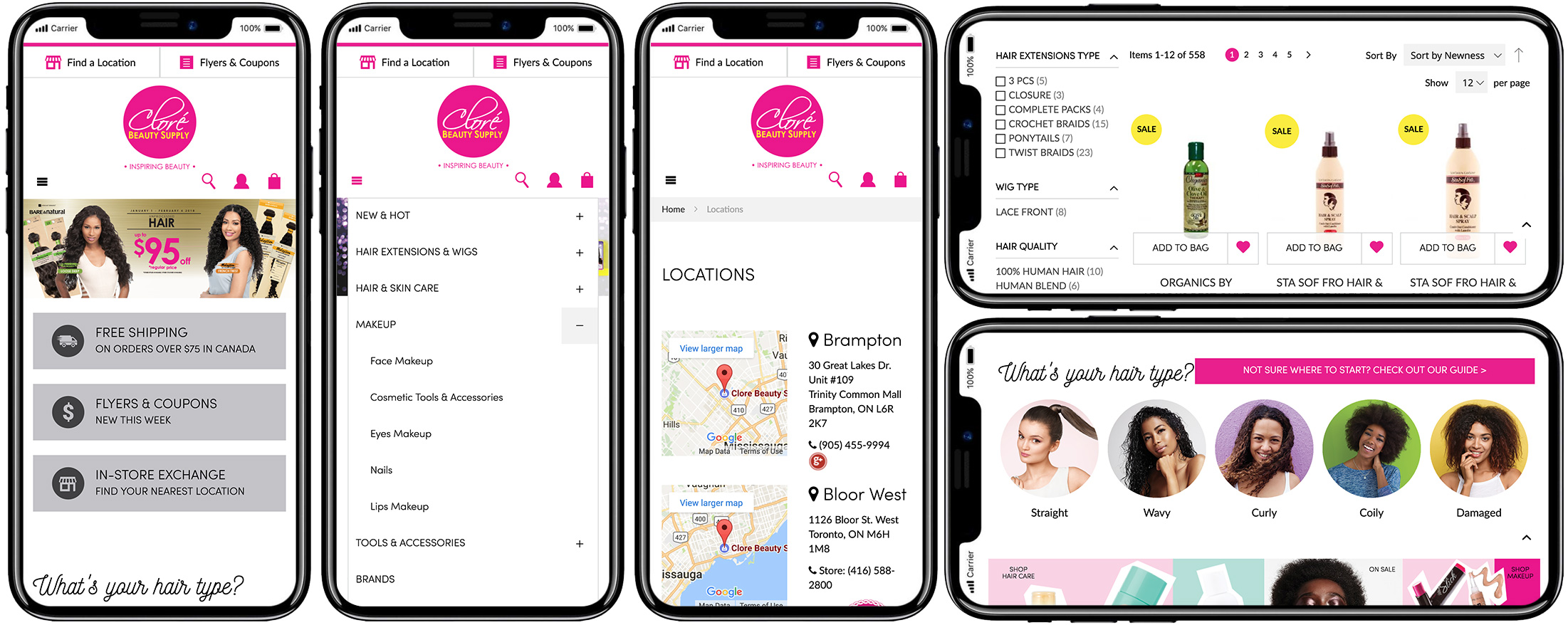 Clore Beauty Supply Shero Commerce