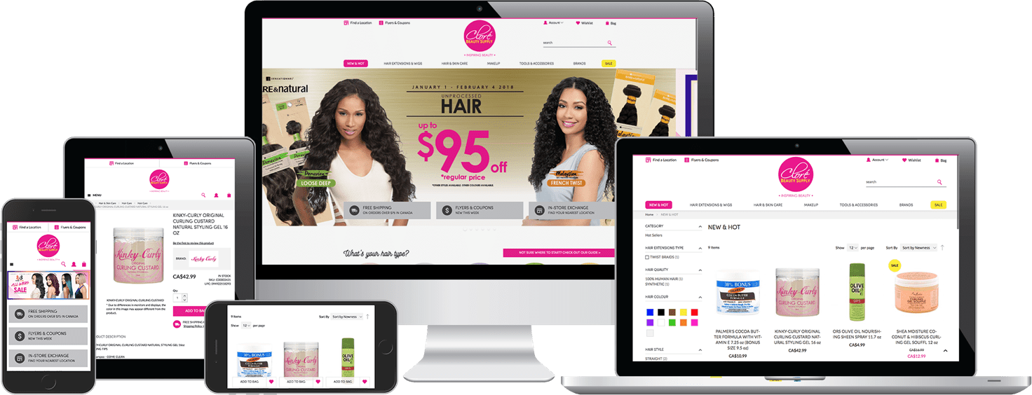 Clore Beauty Supply Shero Commerce