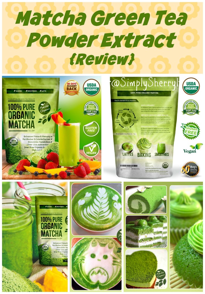 Matcha Green Tea Powder Extract {Review} Simply Sherryl