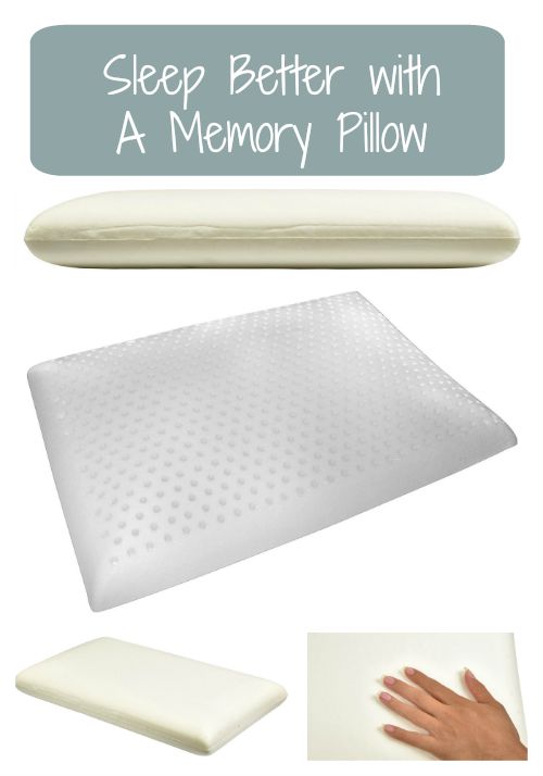 Sleep Better with A Memory Pillow Simply Sherryl