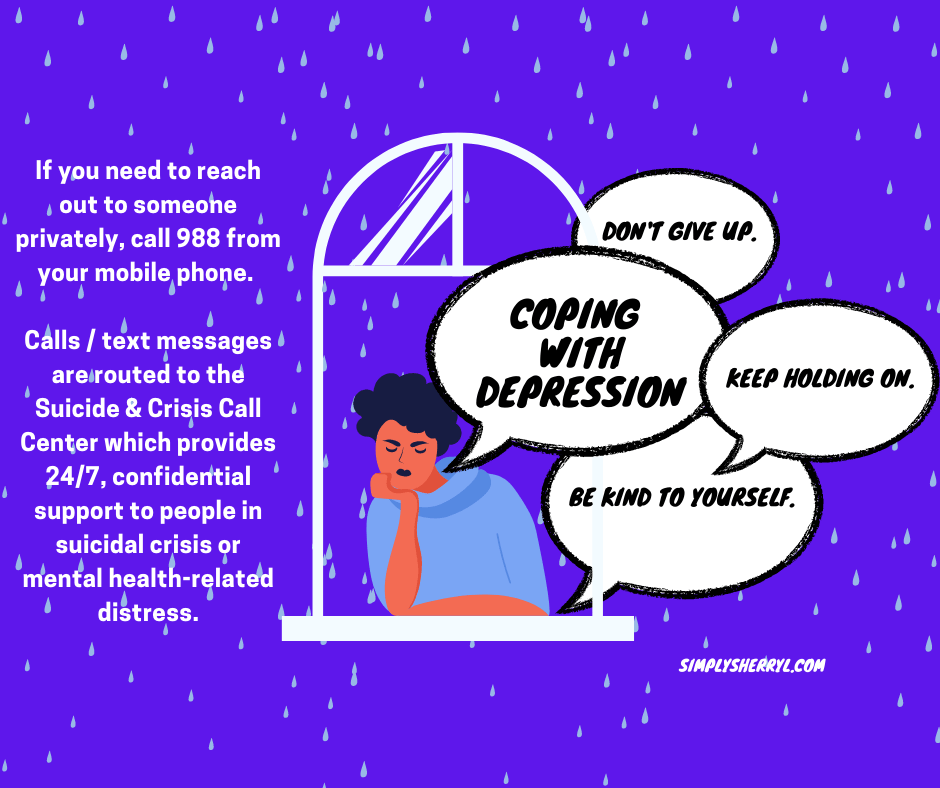 Tips for Coping with Depression Simply Sherryl